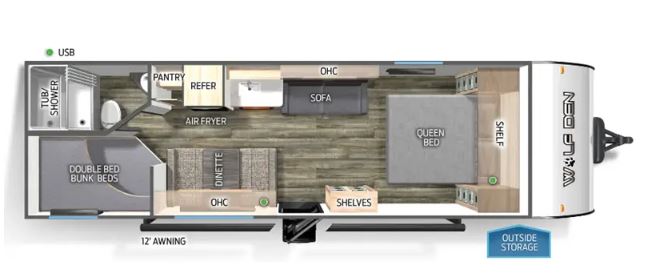 2024 CHEROKEE Wolf den 26EV